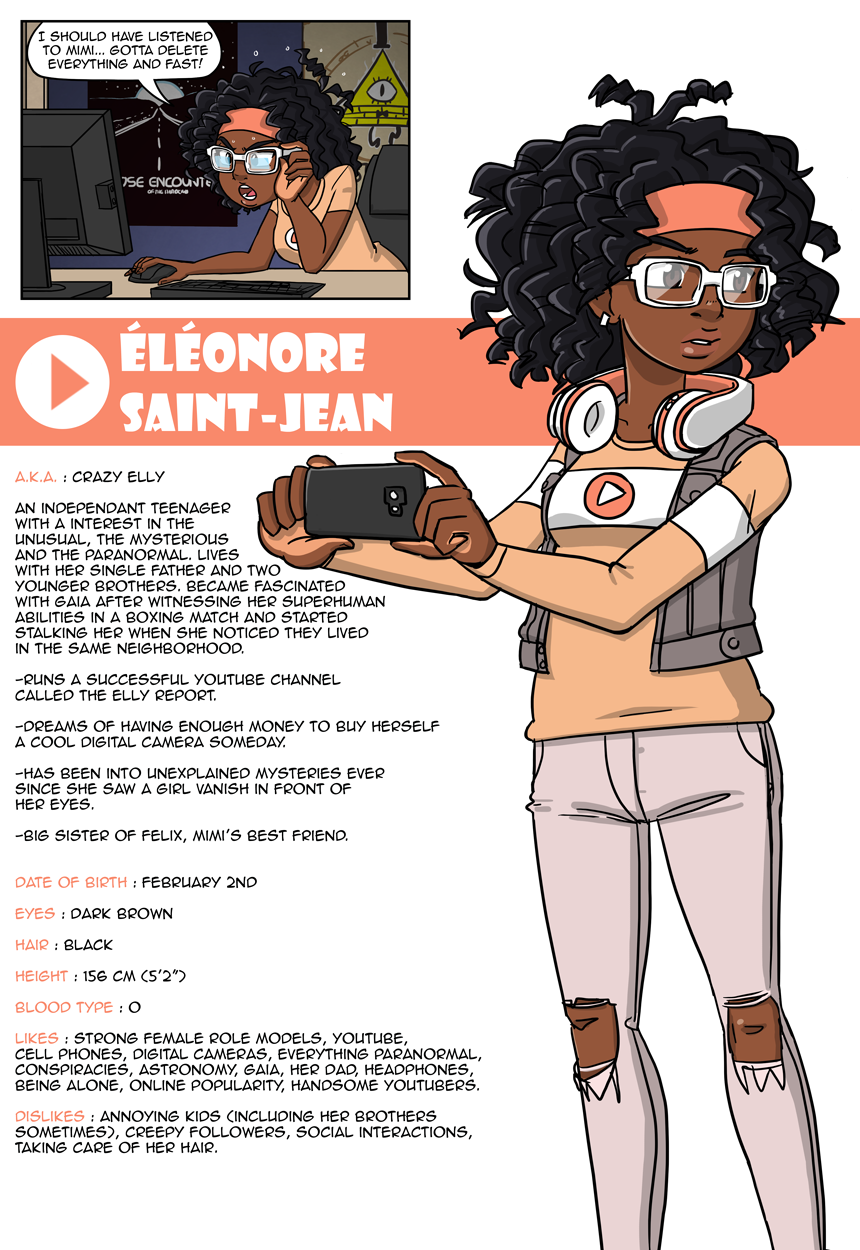 Eleonore's headphones are as useless as a pair of goggles in any anime show.